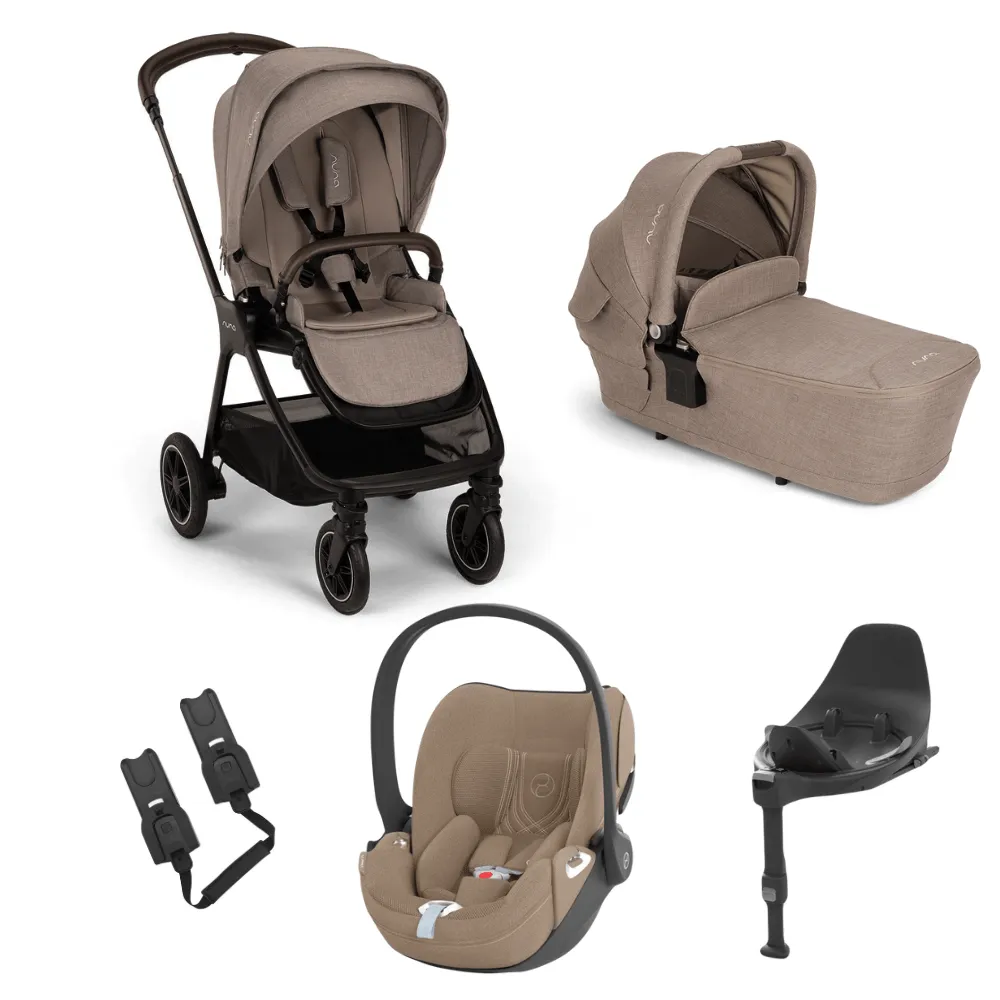 Nuna Triv Cedar and Cybex Cloud T  Bundle