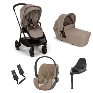 Nuna Triv Cedar and Cybex Cloud T  Bundle