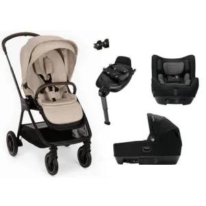 Nuna TRIV Next Generation Cari Bundle in Biscotti