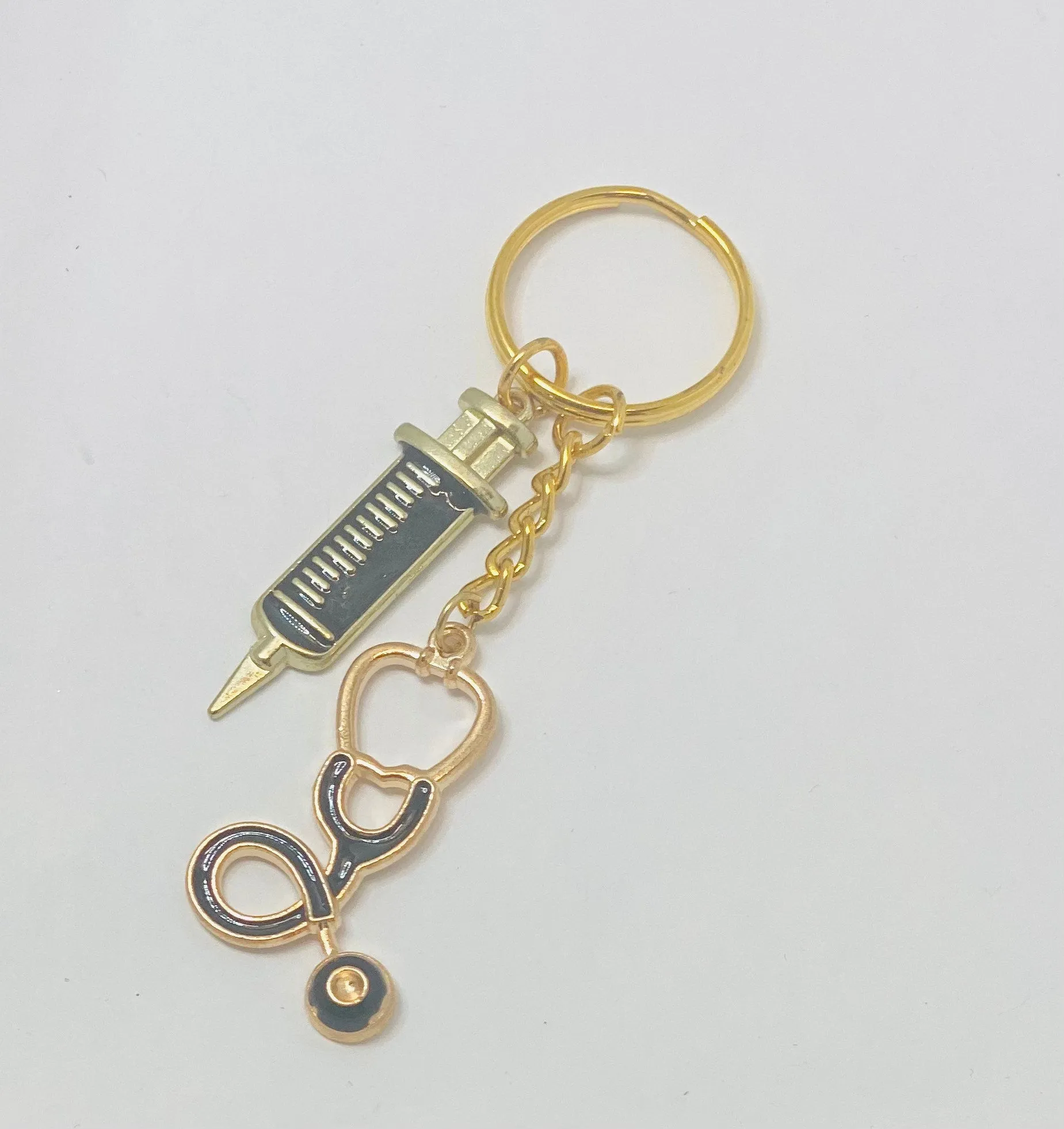 Nurse keychain, Nurse gift, Nurse key chain, Nurse appreciation, Medical key ring, Stethoscope keychain, Medical keychain, Thank you nurse