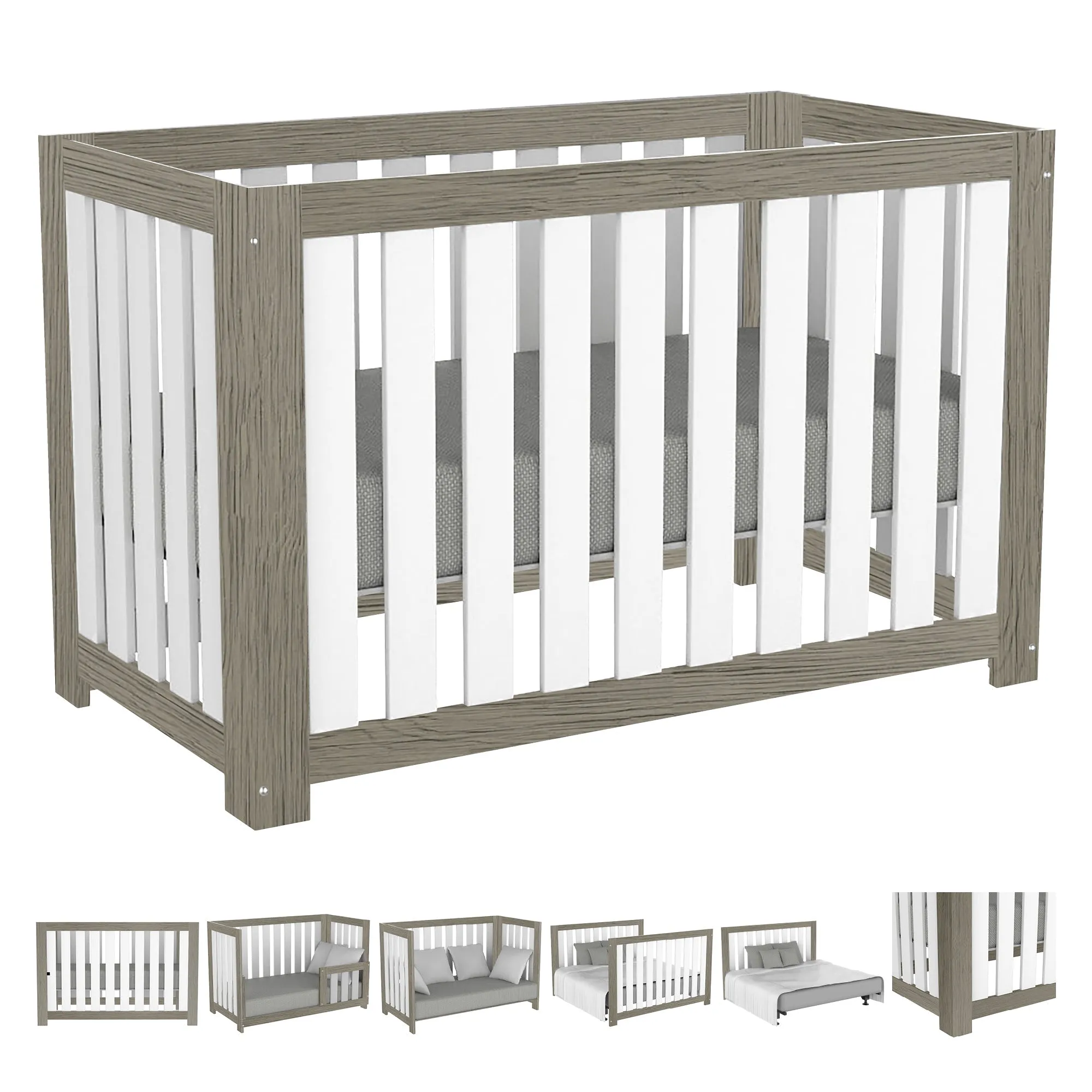 Nursery bundles graco modes travel system | boobeyeh baby crib | boobeyeh changing table | baby mattress