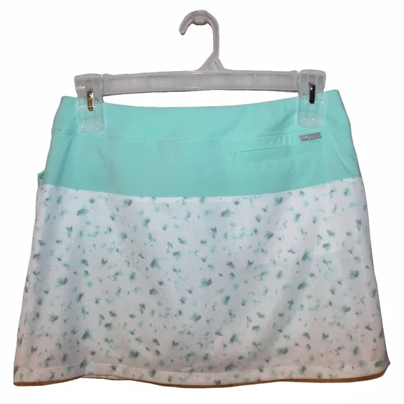 NWOT Adidas Mixed Print Pull On Golf Skorts