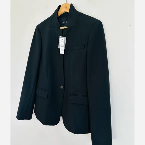 NWT • J. Crew • Regent Blazer in Four-Season Stretch in Black