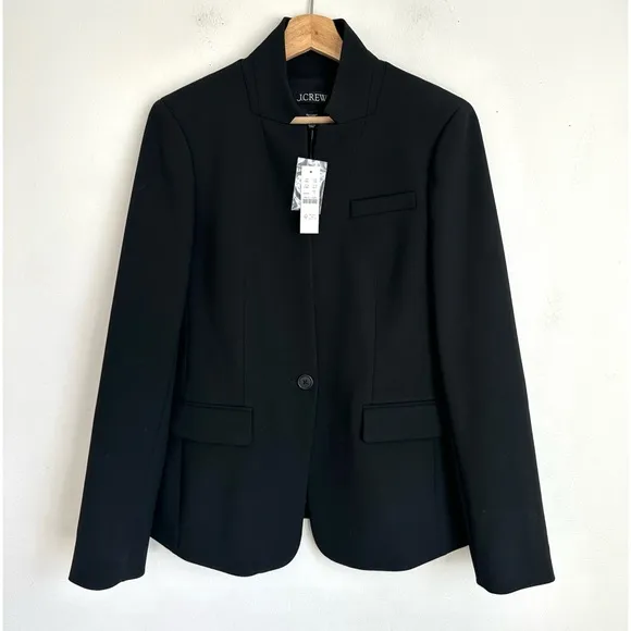 NWT • J. Crew • Regent Blazer in Four-Season Stretch in Black