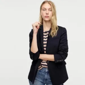 NWT • J. Crew • Regent Blazer in Four-Season Stretch in Black