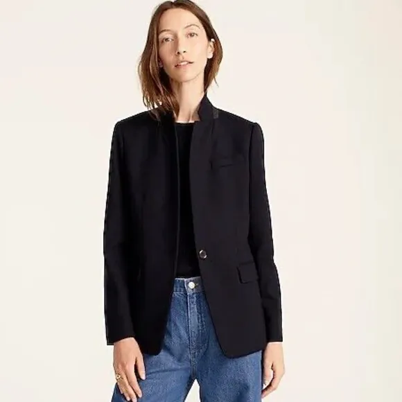 NWT • J. Crew • Regent Blazer in Four-Season Stretch in Black
