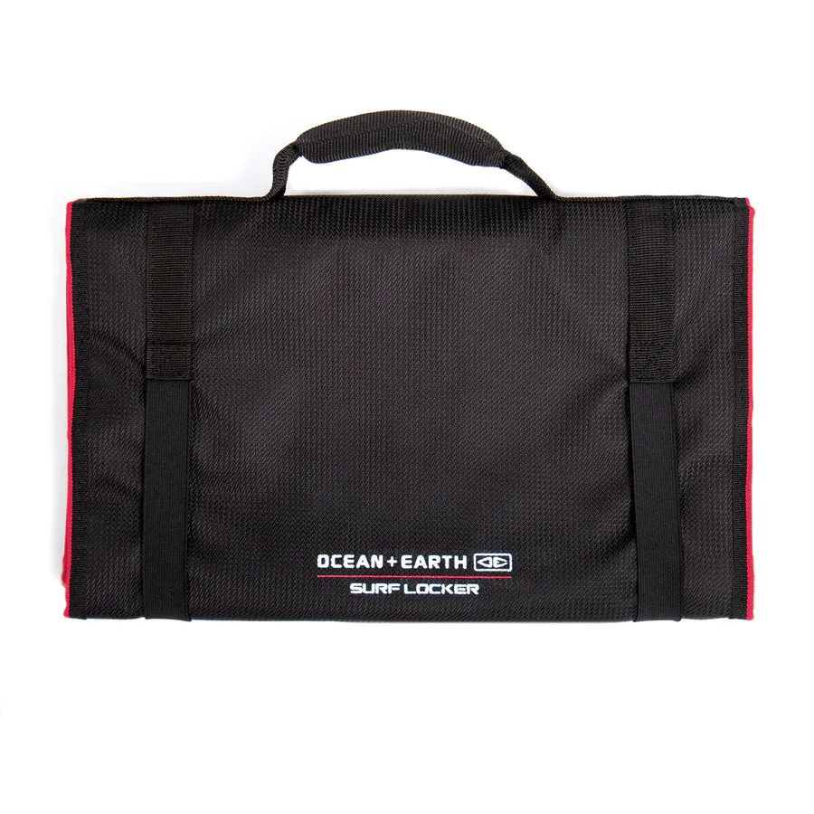 Ocean & Earth 3 Fold Surf Locker - Black