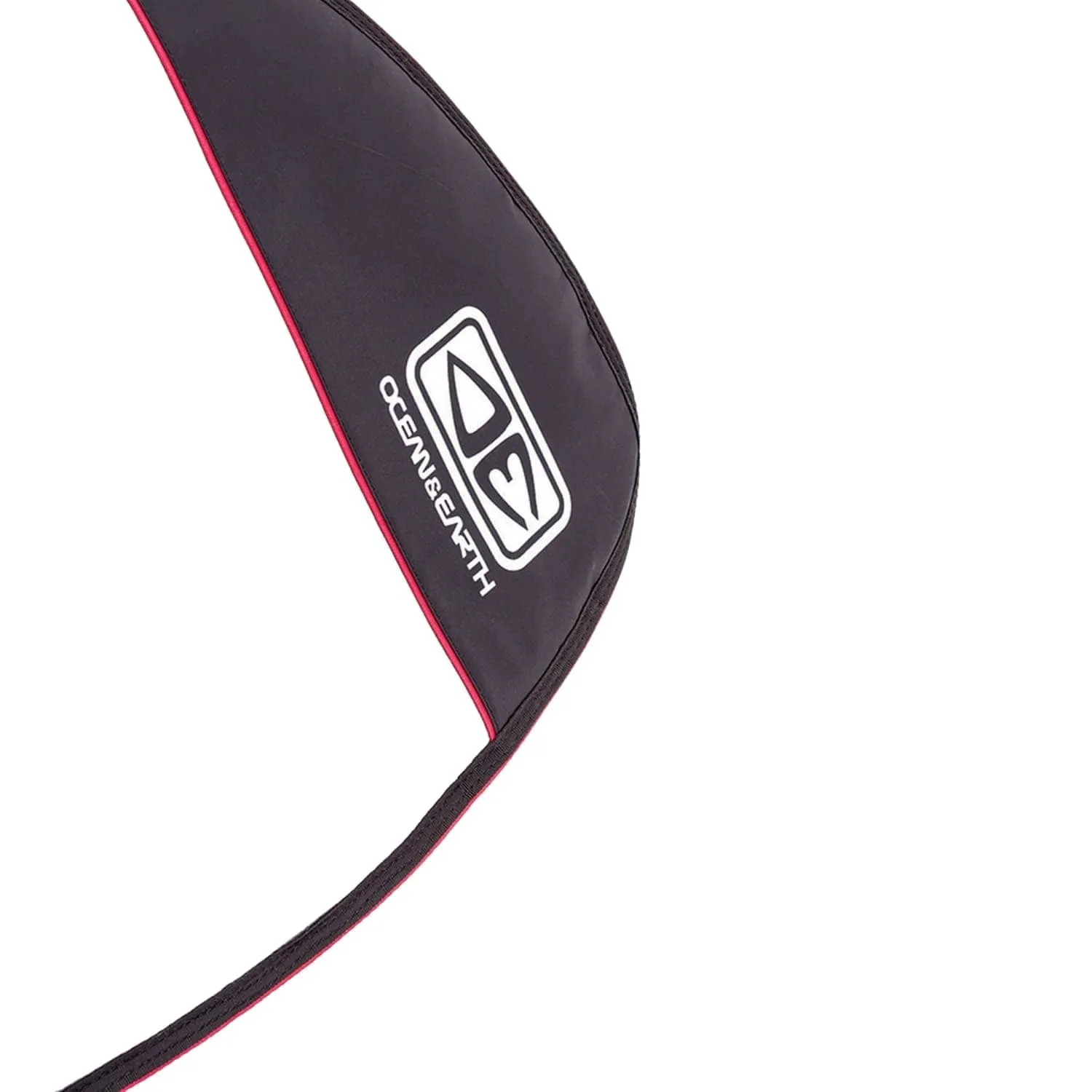 Ocean and Earth 8'6 Barry Basic Longboard Cover Bag - Silver/Red