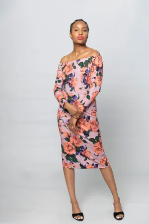 Off Shoulder Sheath