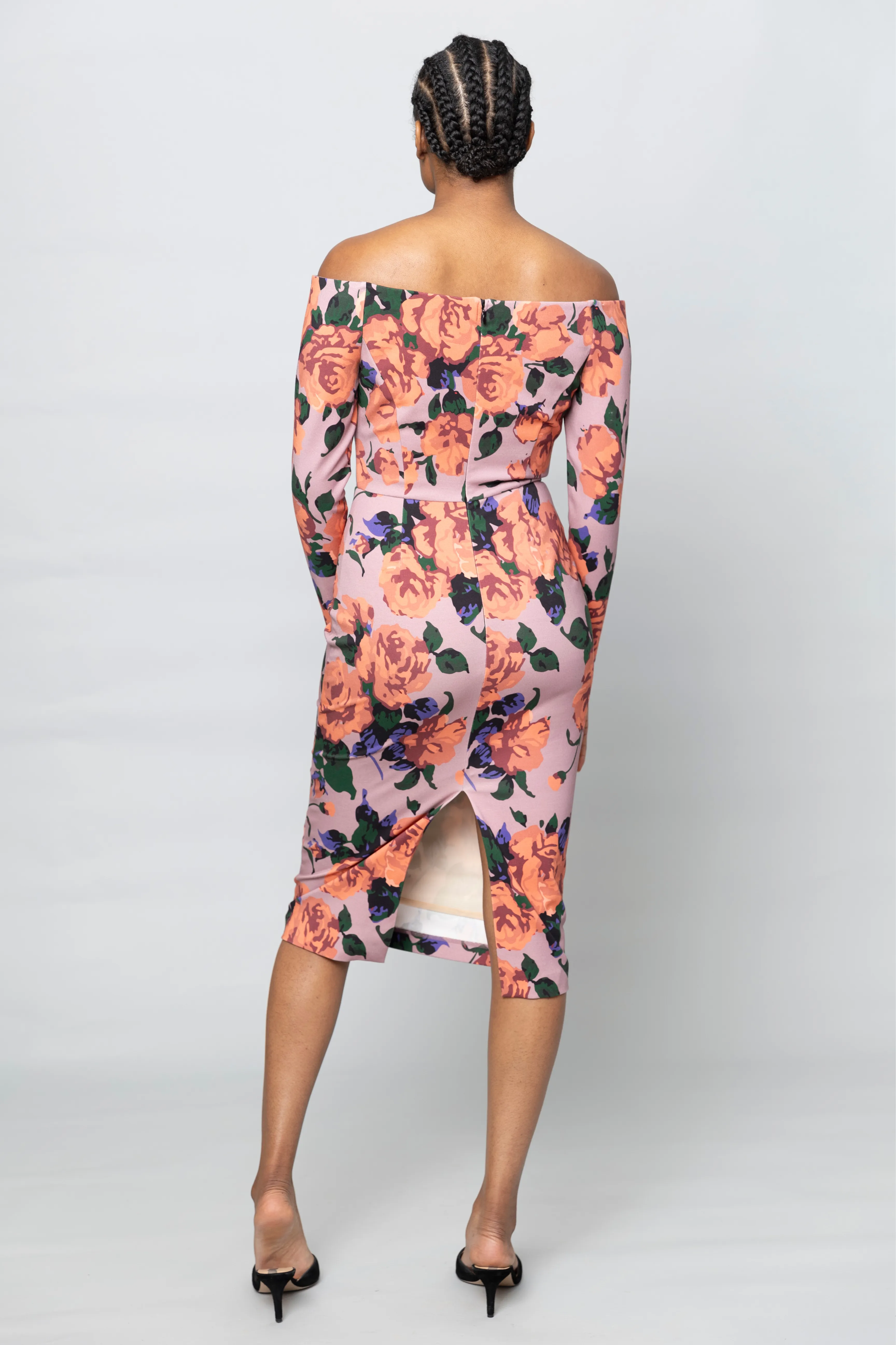 Off Shoulder Sheath