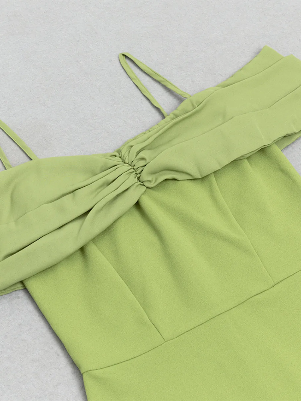 Off Shoulder Sleeveless Fishtail Maxi Bodycon Dress HB10077