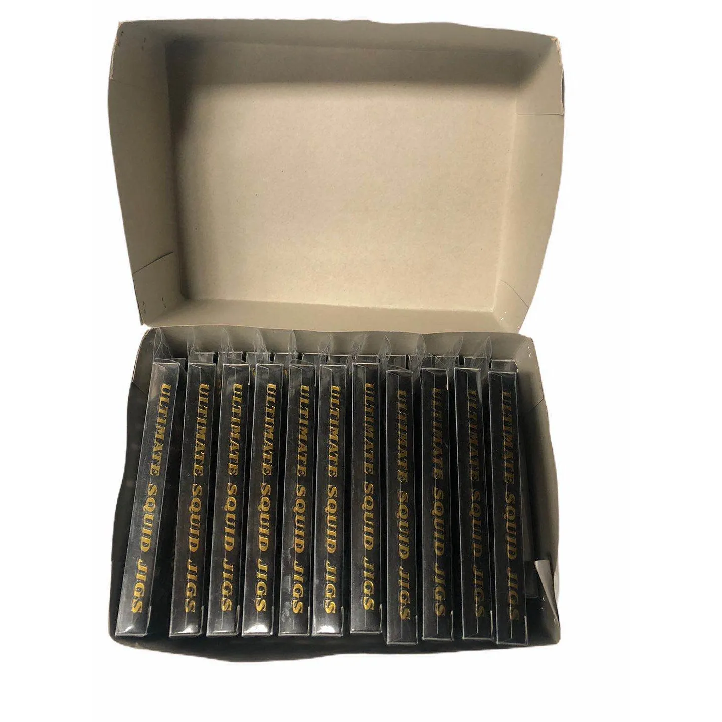 One Box Of 25pcs Squid Jigs Fishing Tackle（124）