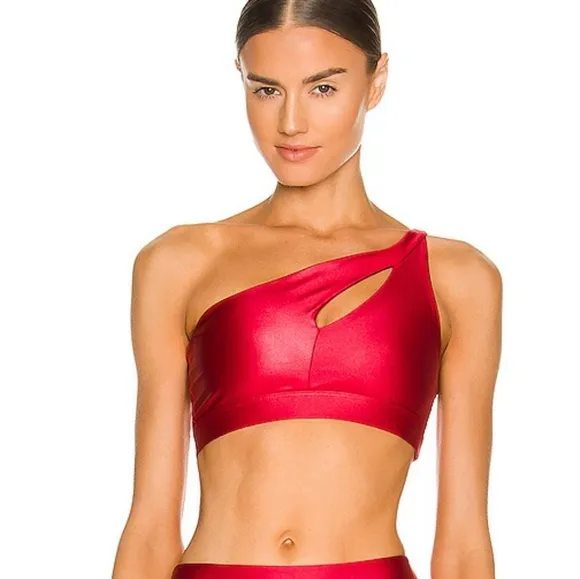 Onzie Sutra Bra - Red Liquid - M/L - Fits like a small