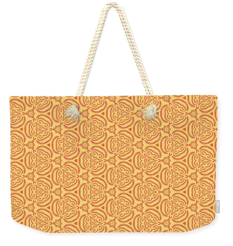 Orange World 1 - Weekender Tote Bag