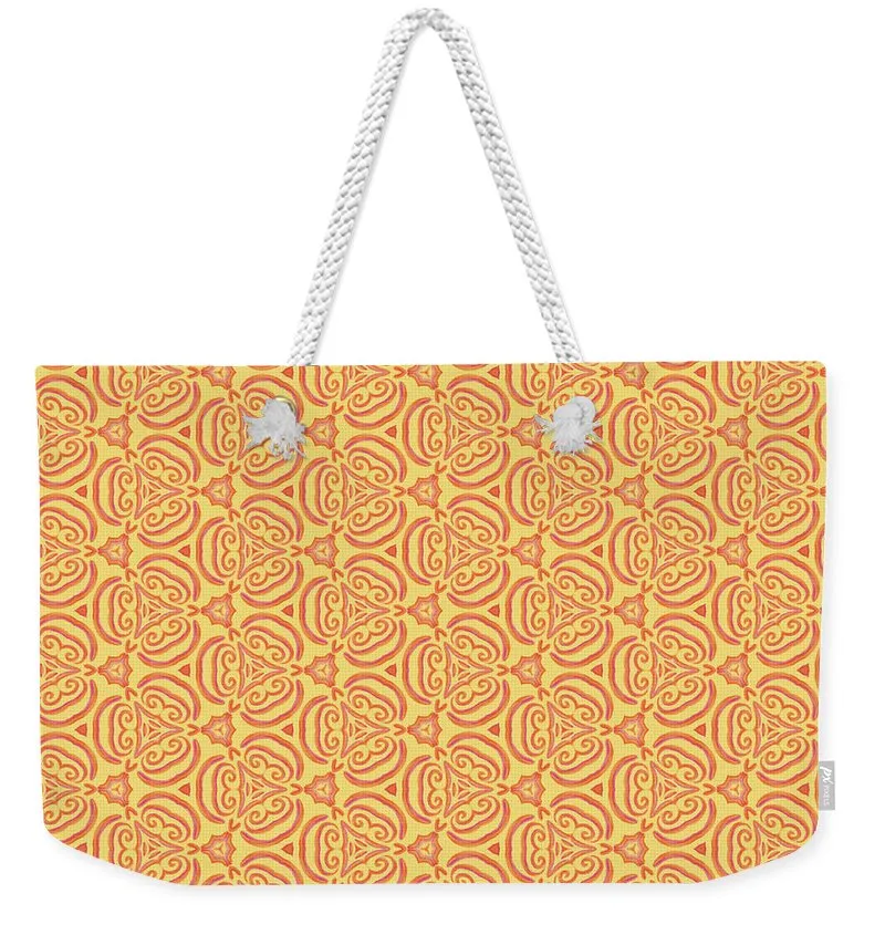 Orange World 1 - Weekender Tote Bag