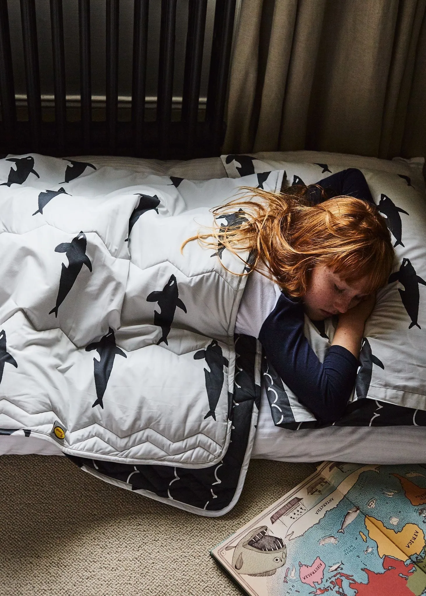 Orca Organic Cotton Sleeping Bag (Grey)