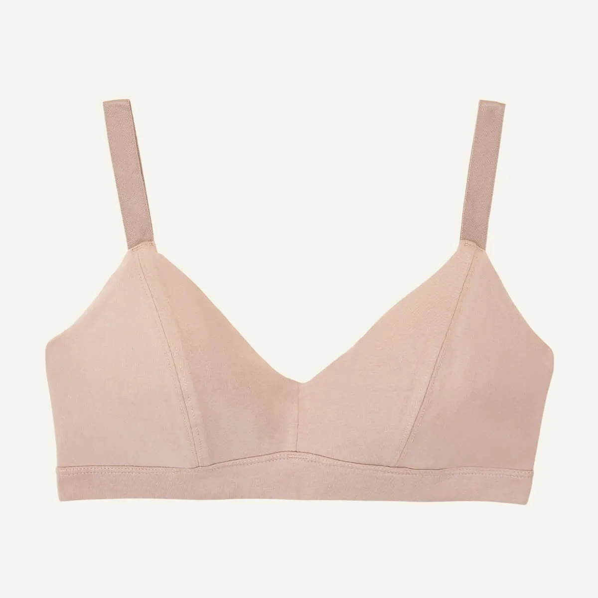 Organic Cotton Triangle Bra