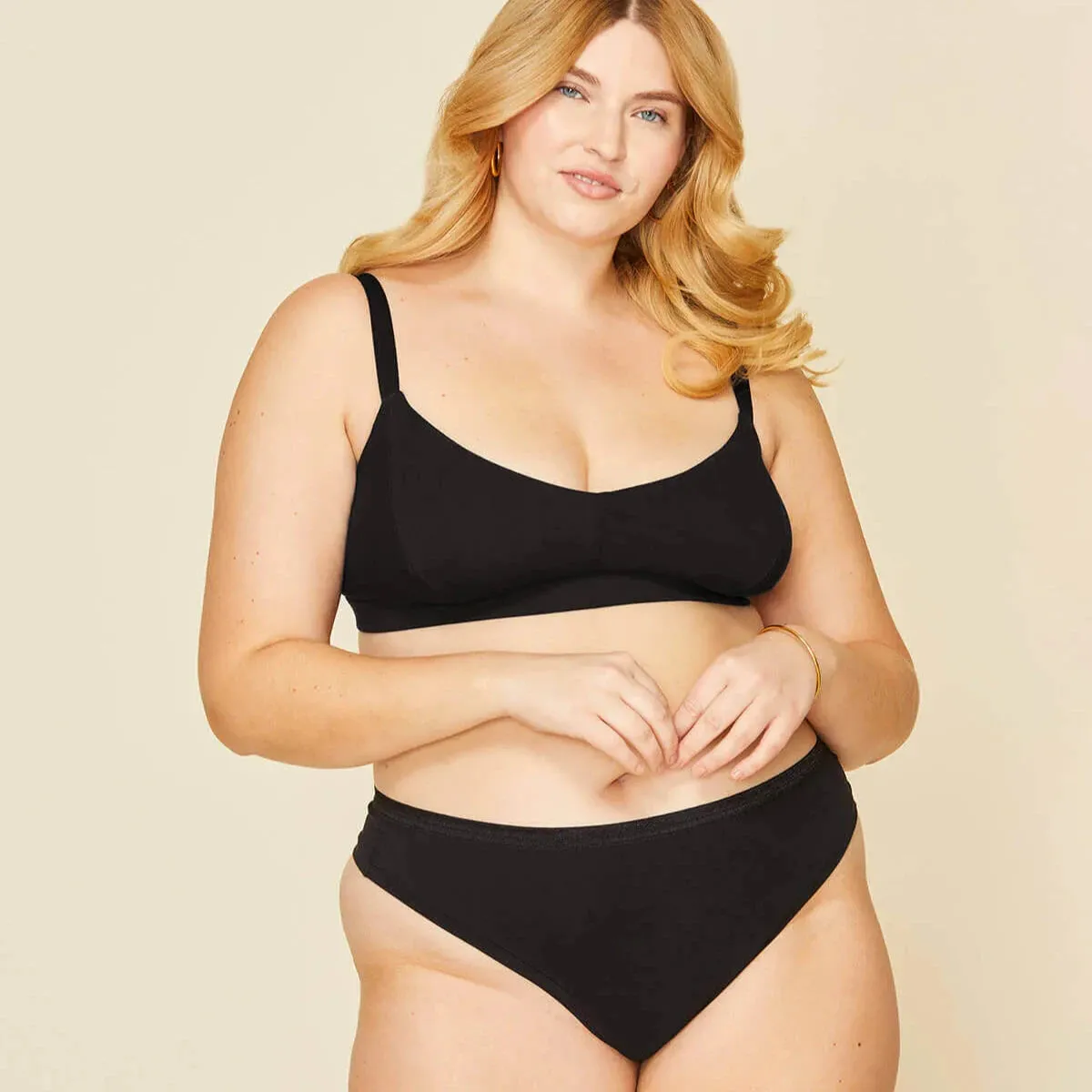 Organic Cotton Triangle Bra