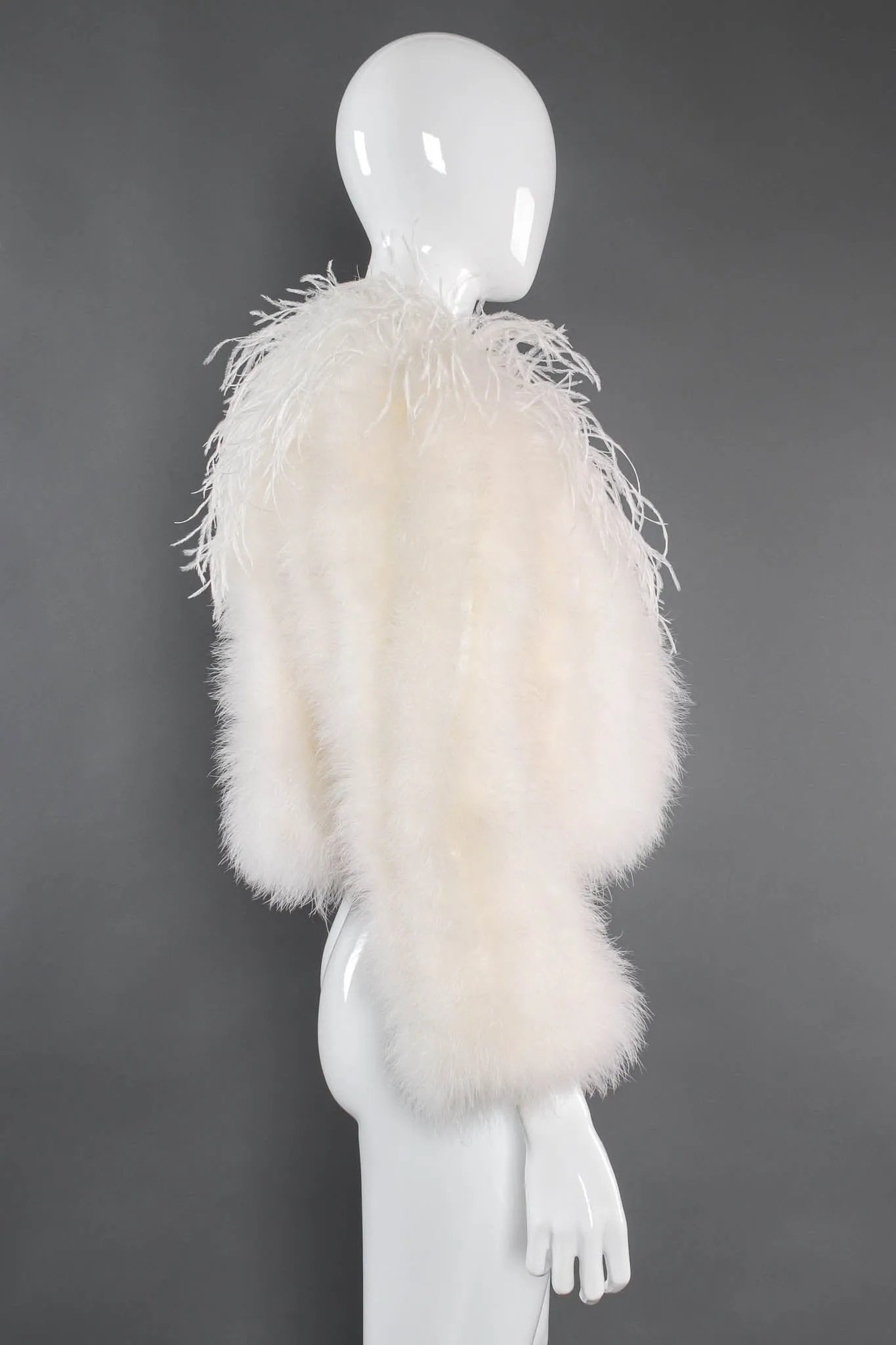 Ostrich Feather Jacket
