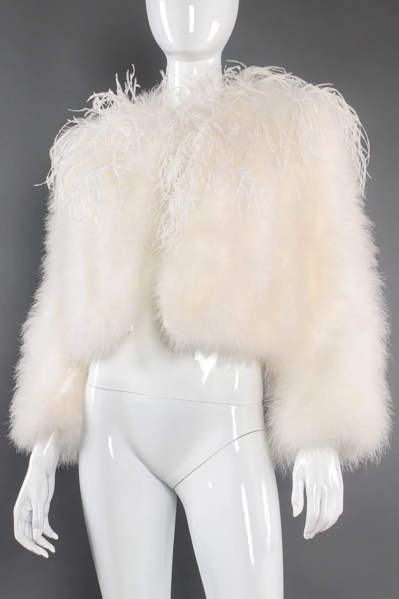 Ostrich Feather Jacket