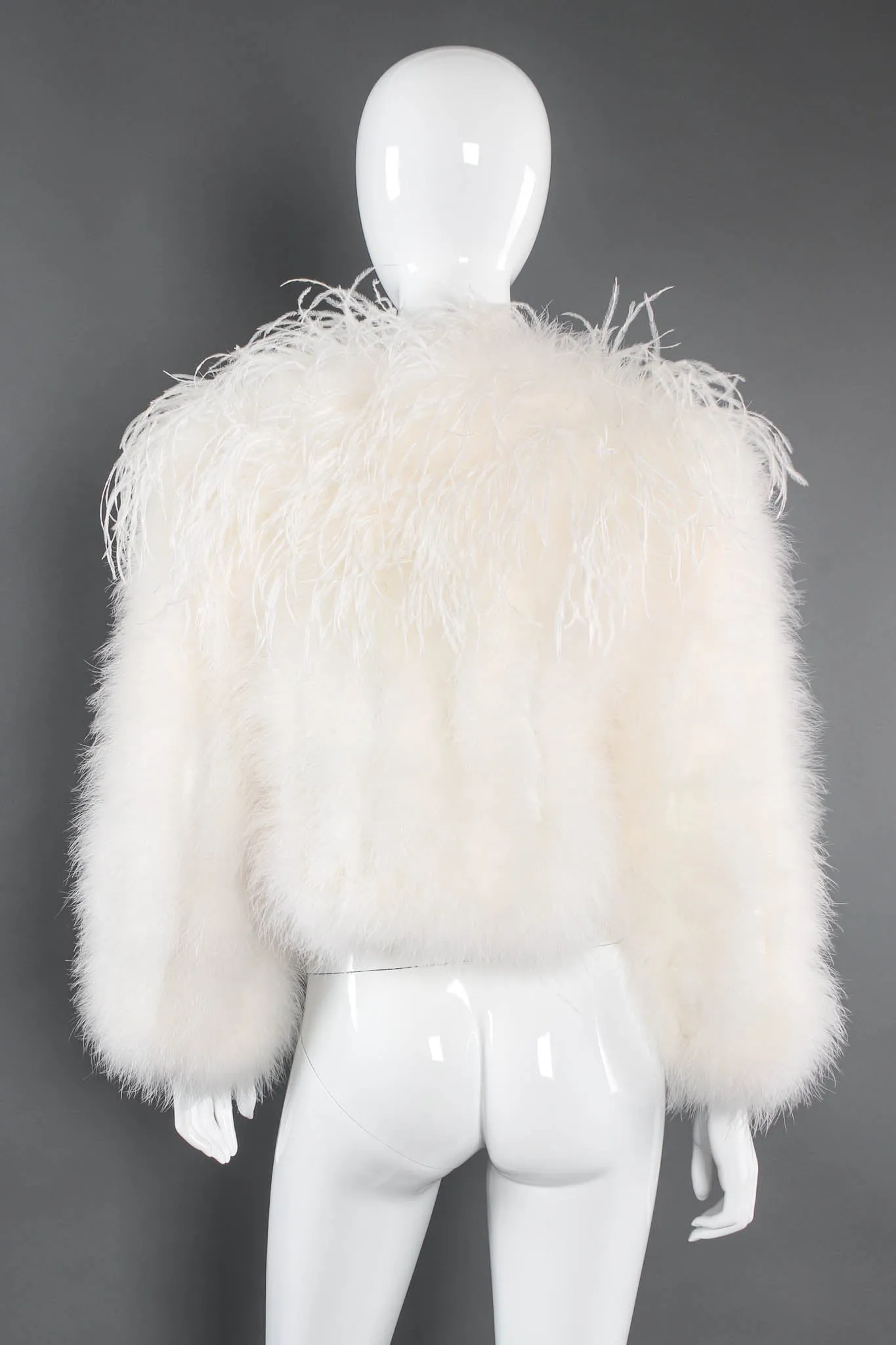 Ostrich Feather Jacket
