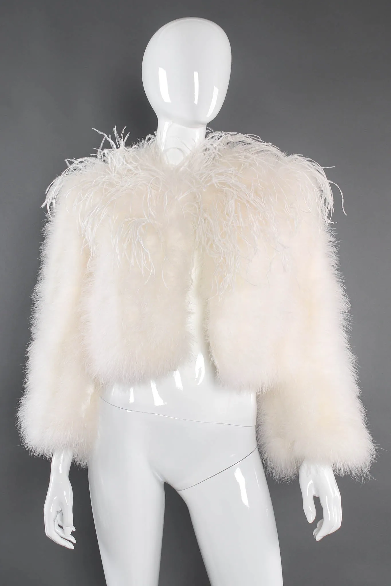 Ostrich Feather Jacket