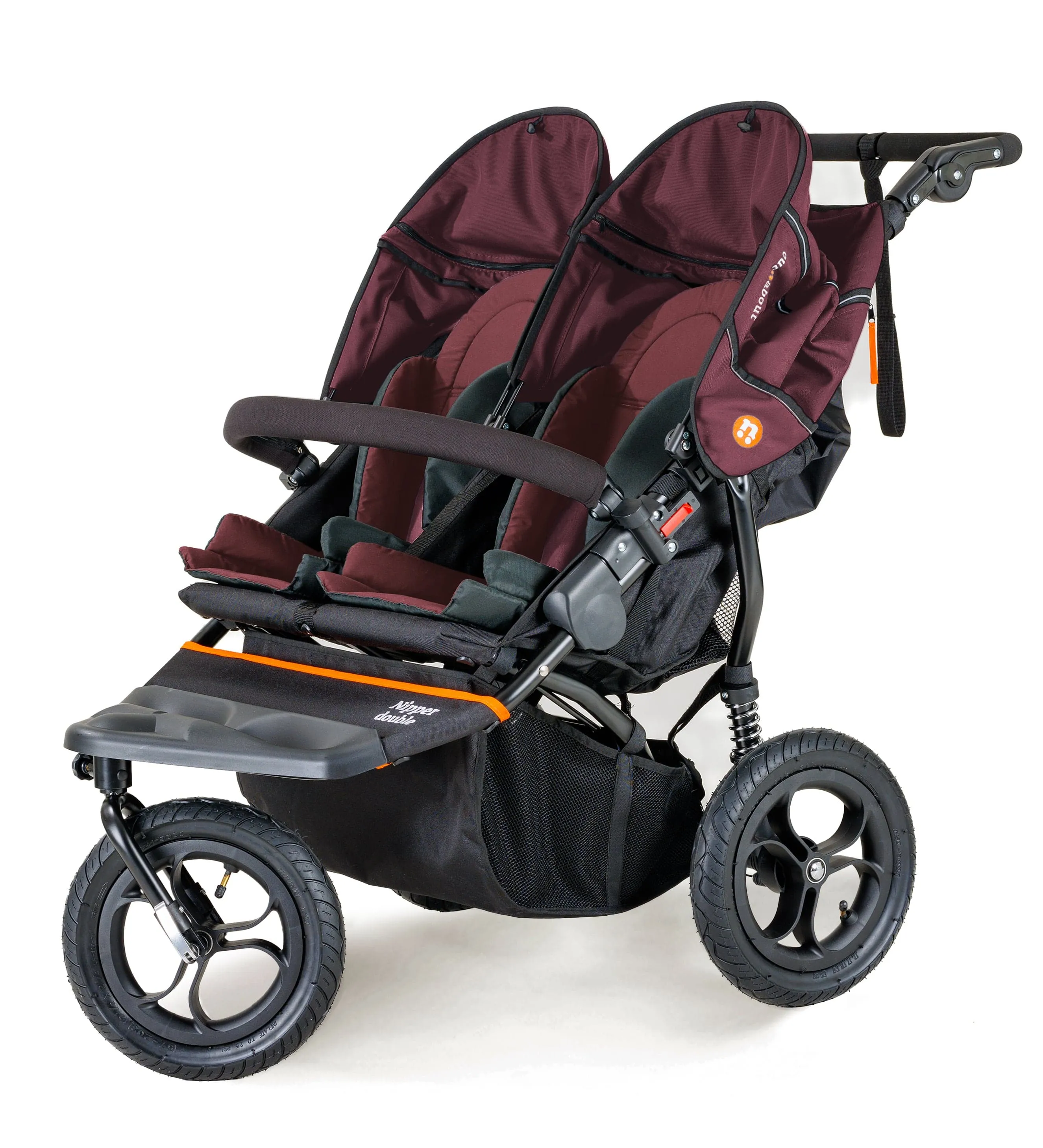 Out n About Nipper Double Duo Essentials Kit in Brambleberry Red