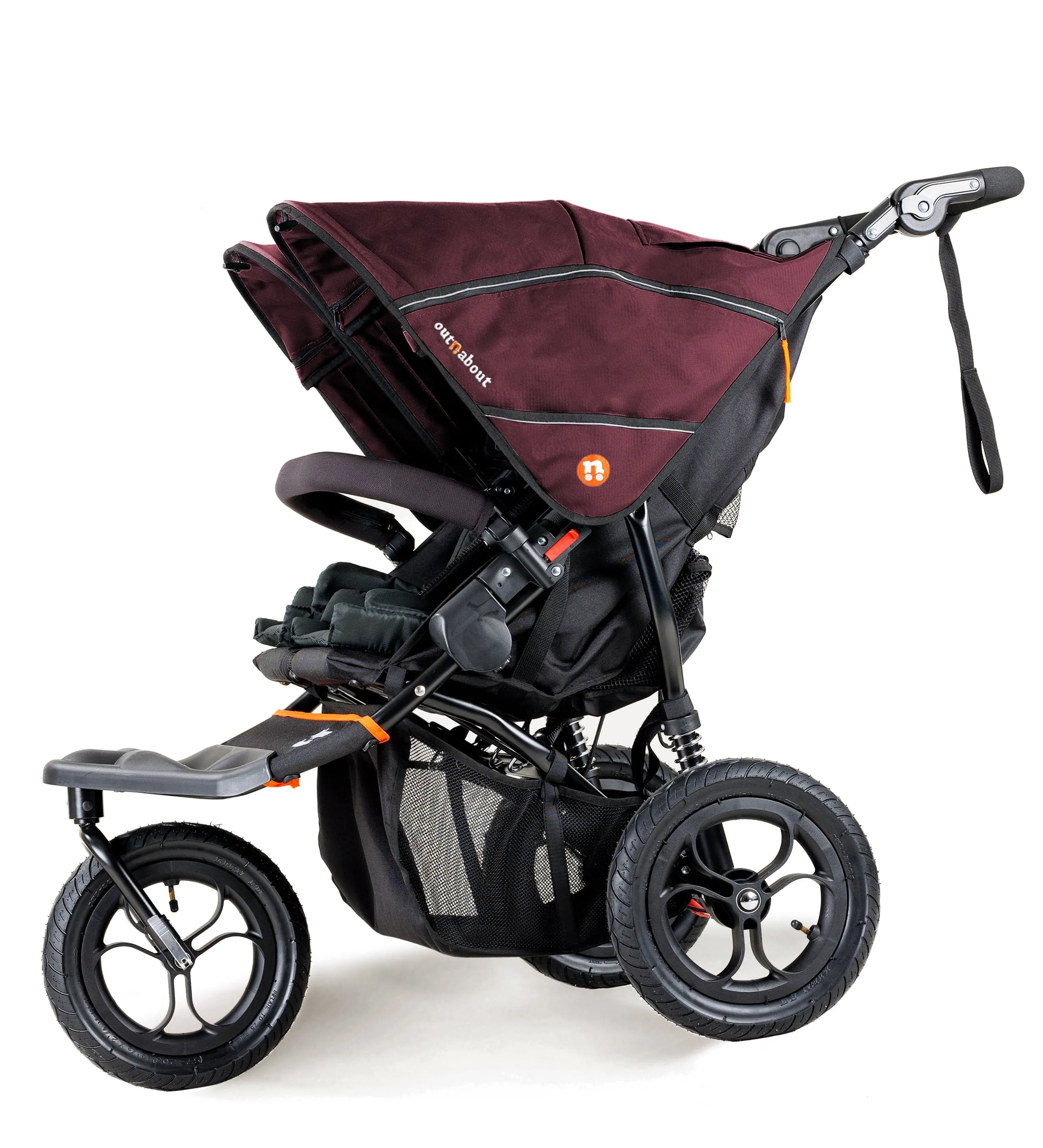 Out n About Nipper Double Duo Essentials Kit in Brambleberry Red