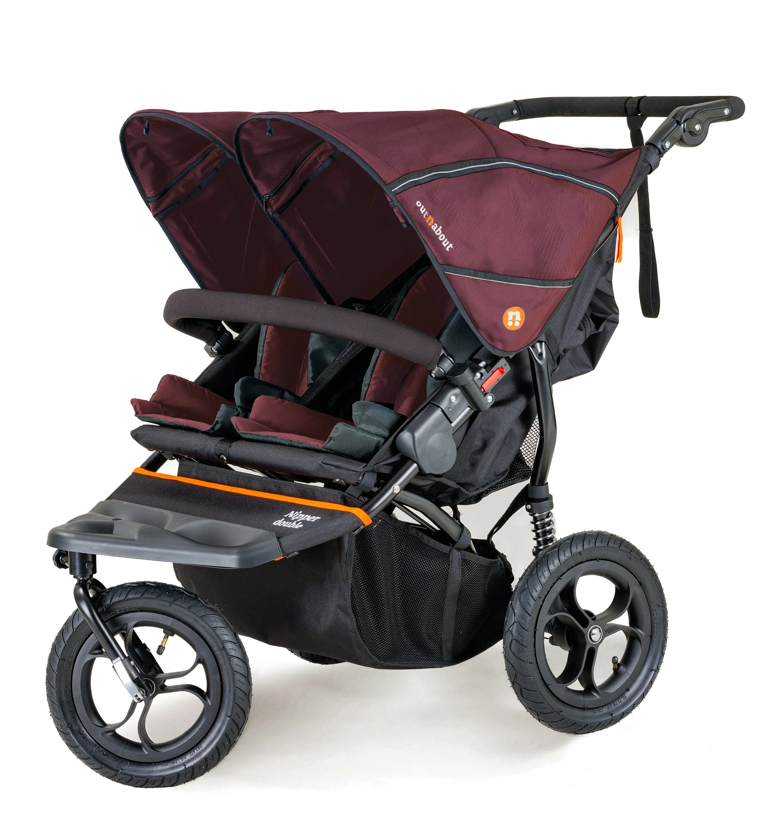 Out n About Nipper Double Duo Essentials Kit in Brambleberry Red