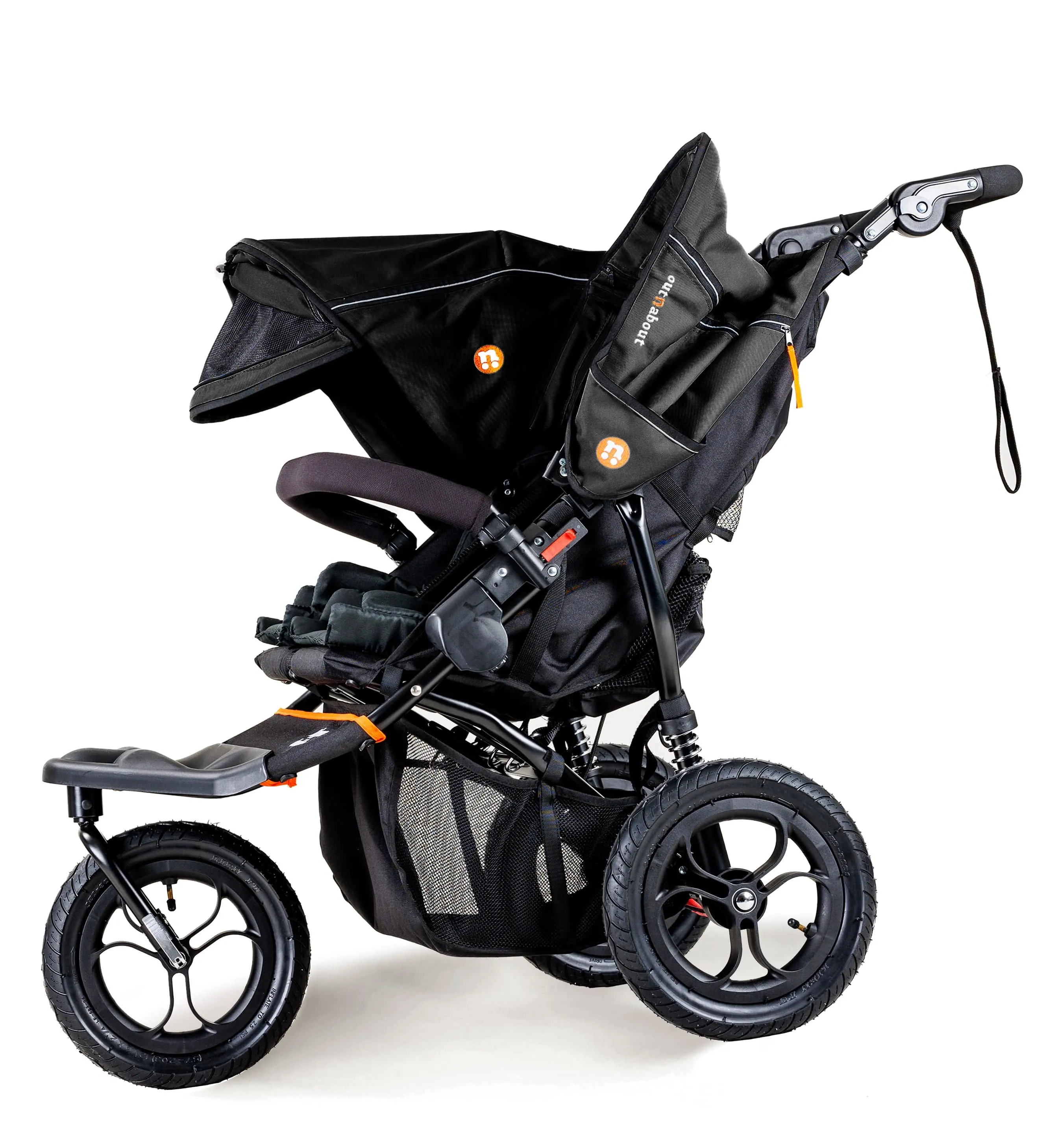 Out n About Nipper Double Duo Starter Bundle in Summit Black