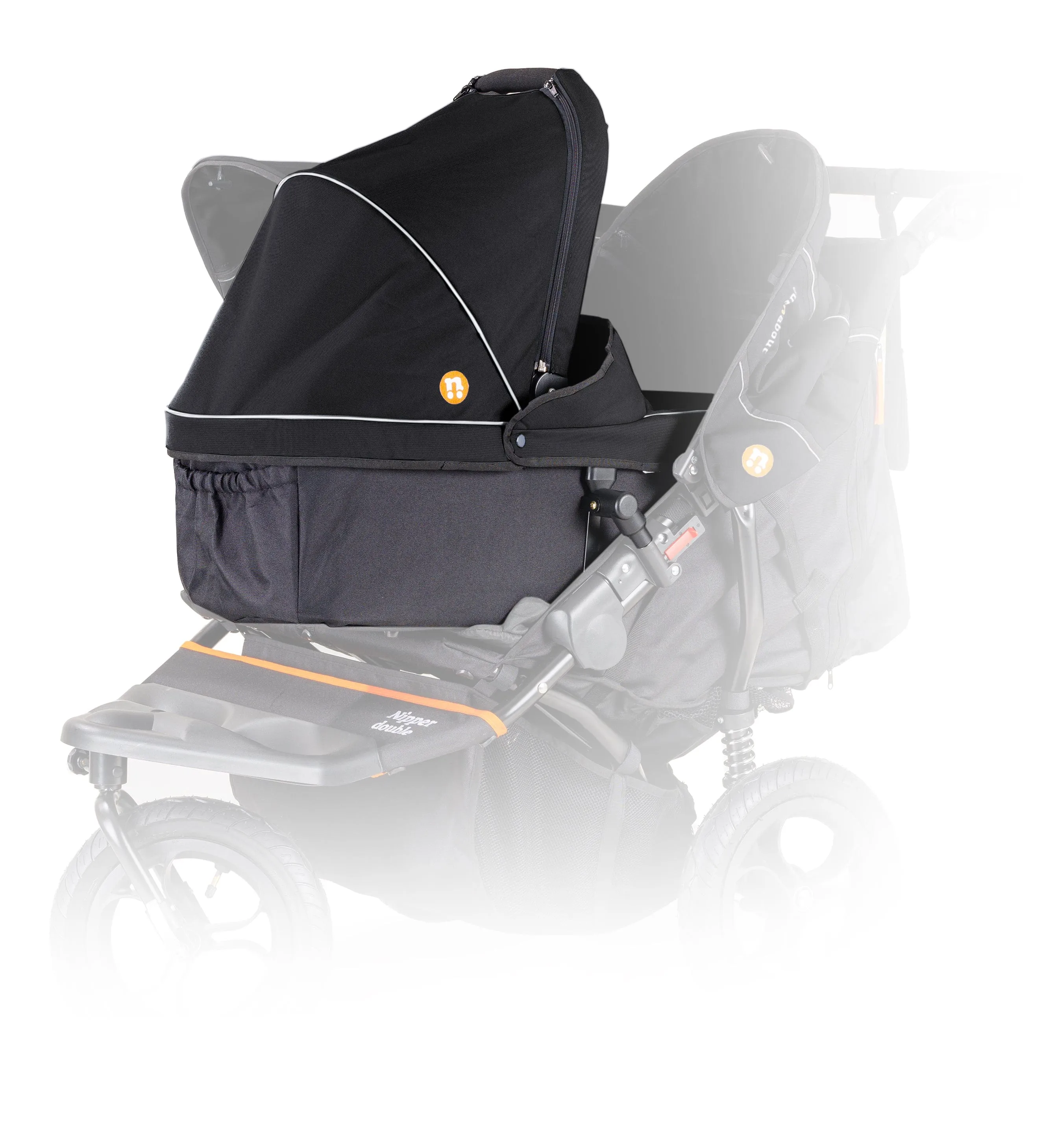 Out n About Nipper Double Duo Starter Bundle in Summit Black