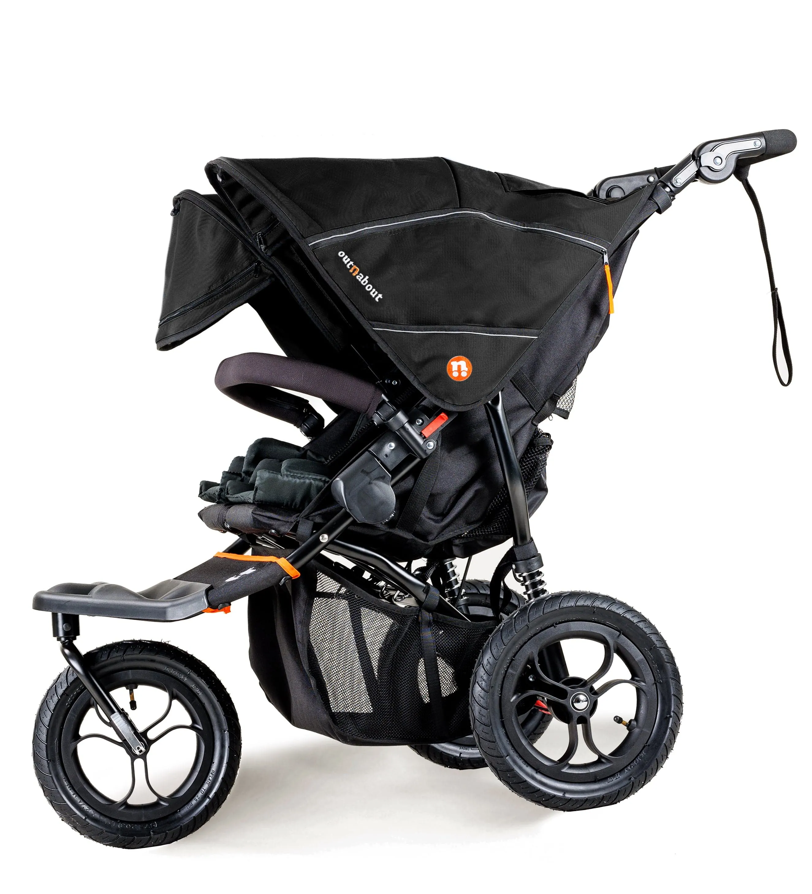 Out n About Nipper Double Duo Starter Bundle in Summit Black