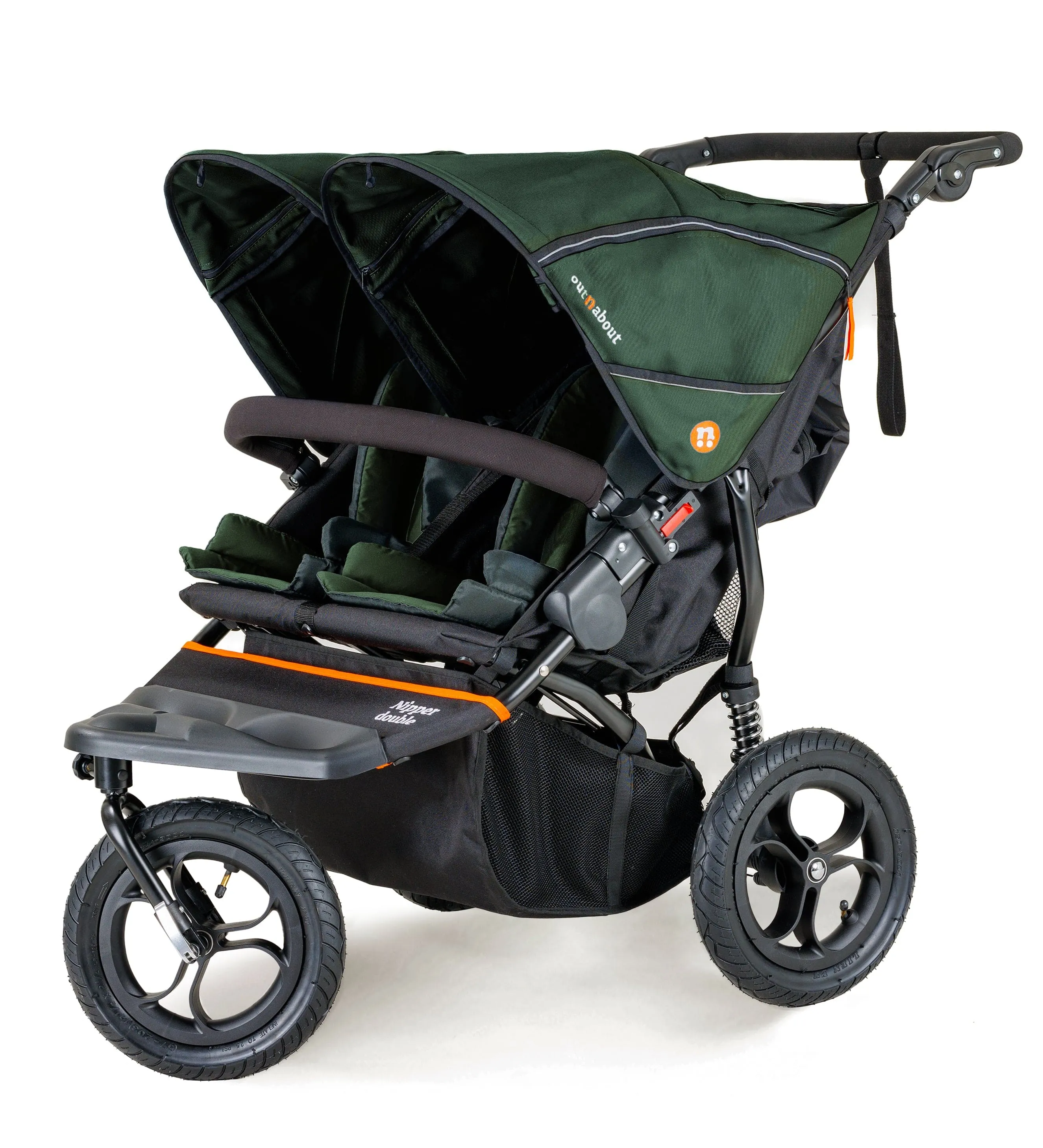 Out n About Nipper Double Twin Comfort Kit in Sycamore Green