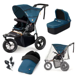 Out n About Nipper Single Essentials Bundle in Highland Blue