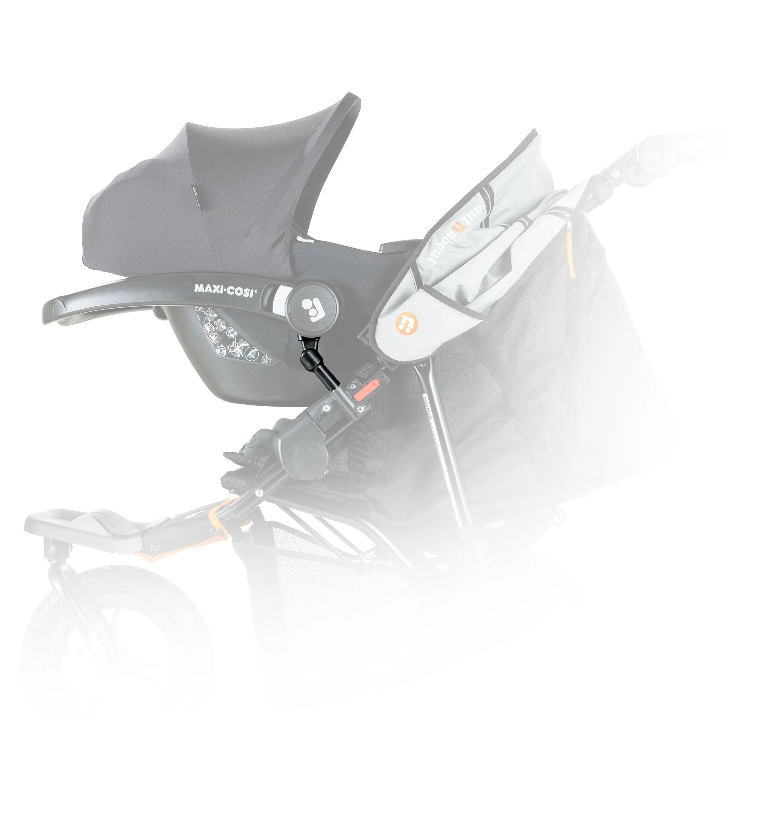 Out n About Nipper Single Essentials Bundle in Summit Black