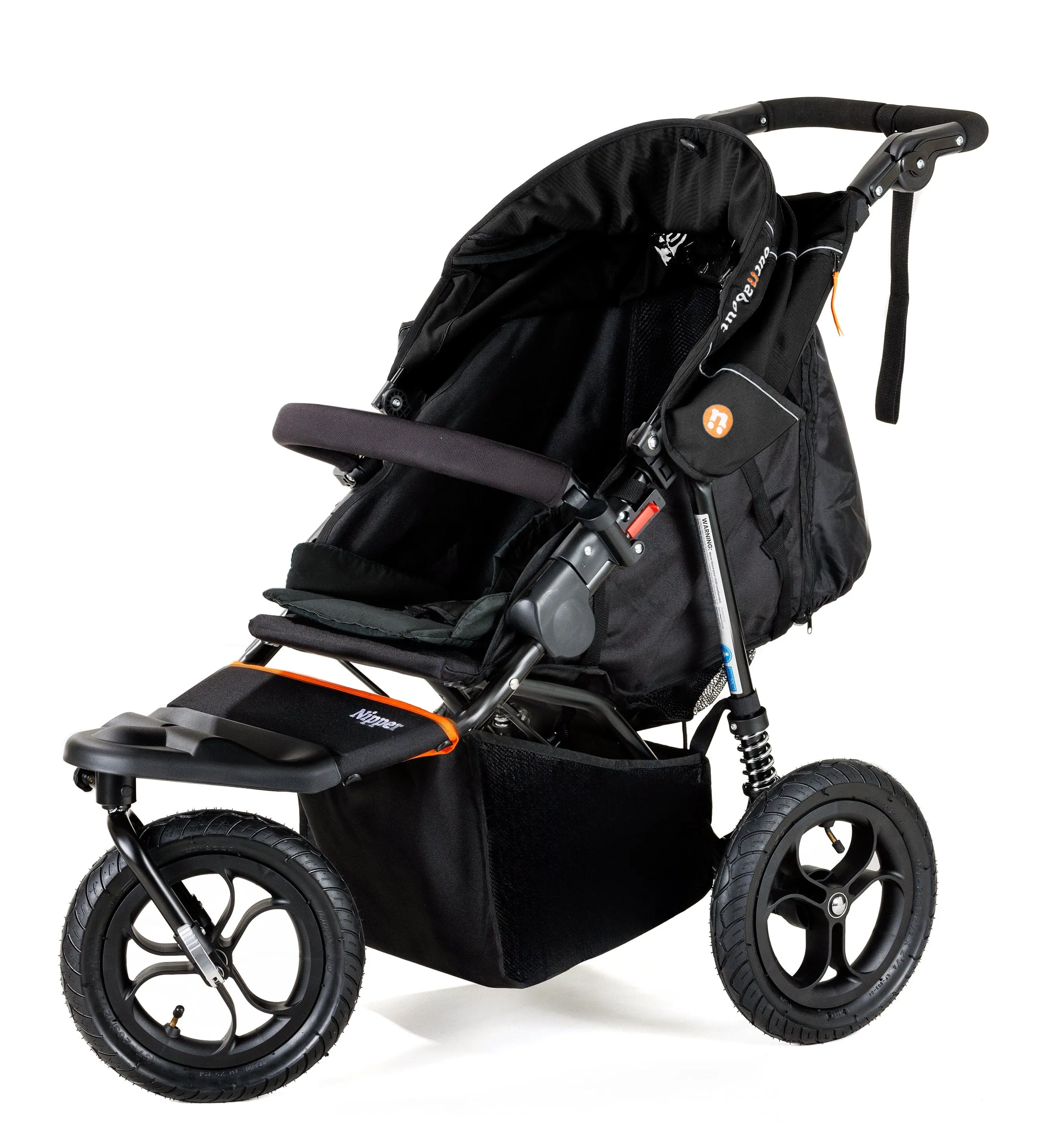Out n About Nipper Single Essentials Bundle in Summit Black
