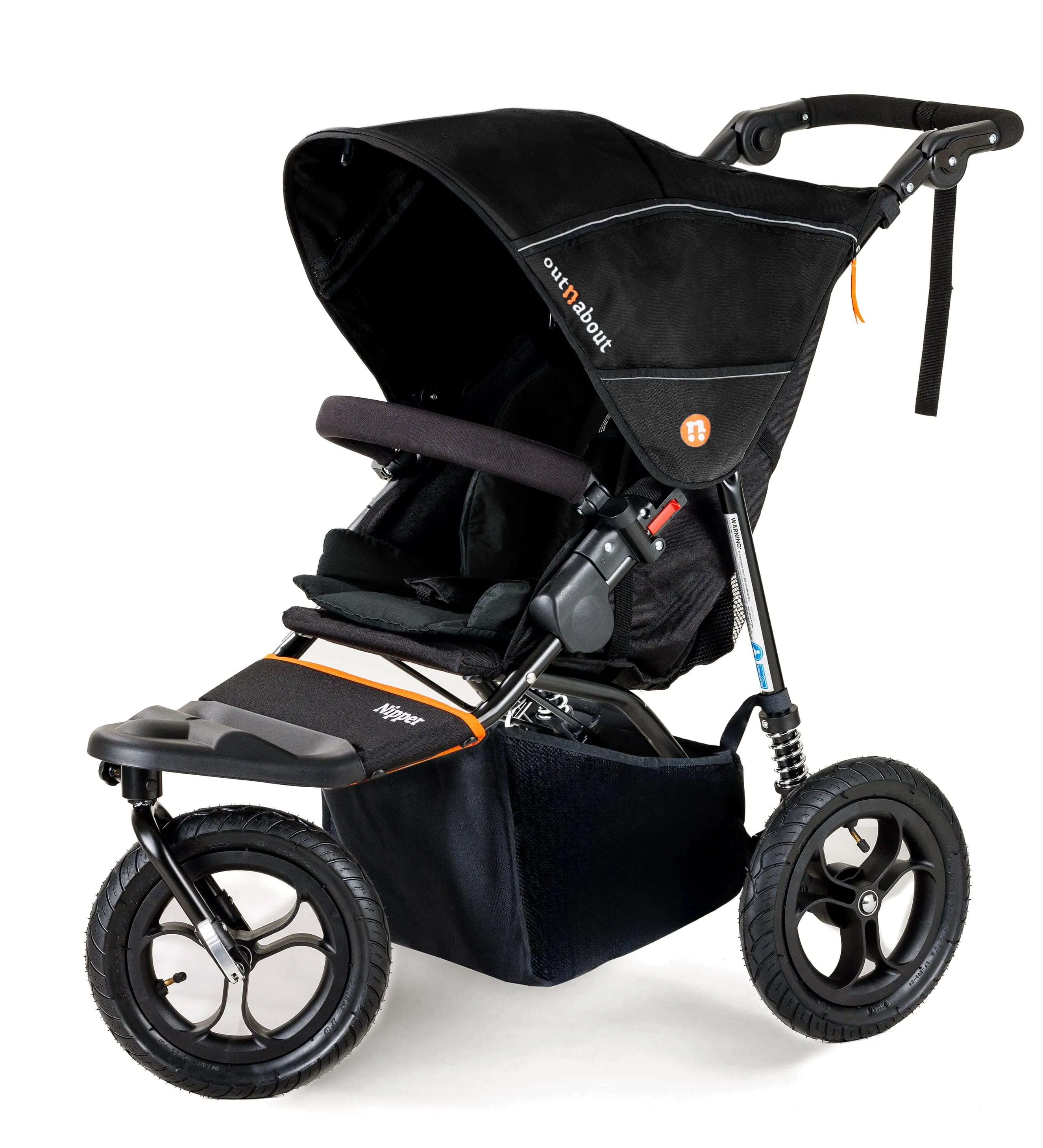 Out n About Nipper Single Essentials Kit in Summit Black