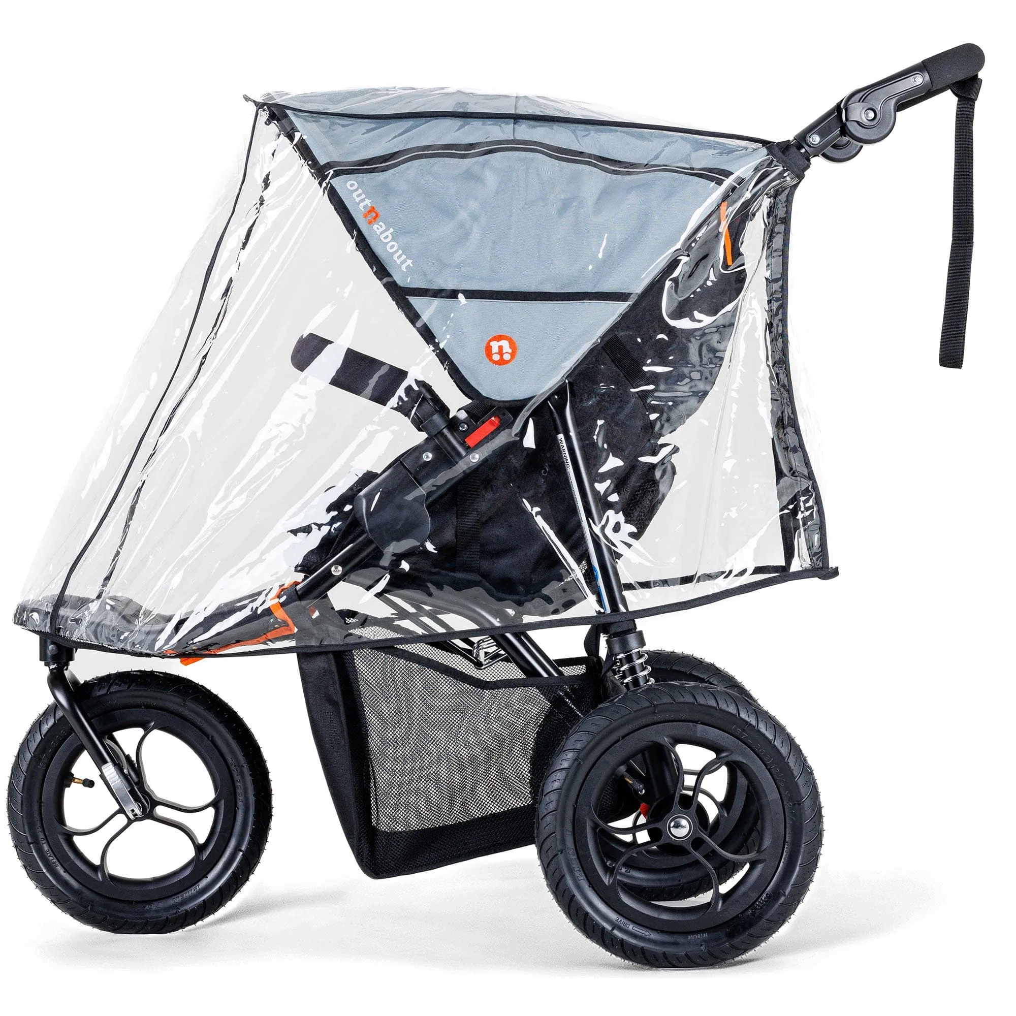 Out n About Nipper Single Maxi-Cosi Essential Bundle in Rock Salt Grey