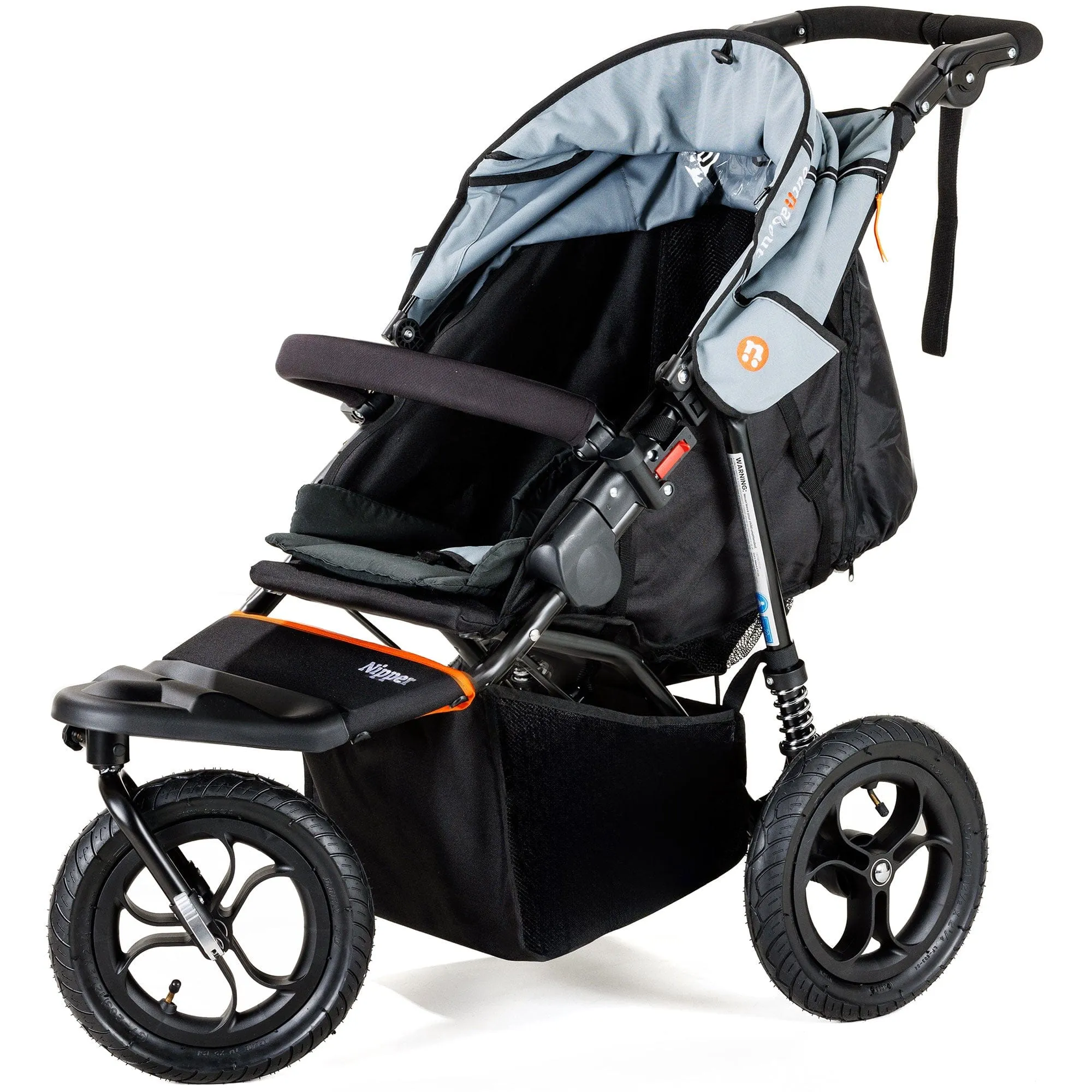 Out n About Nipper Single Maxi-Cosi Essential Bundle in Rock Salt Grey