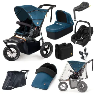 Out n About Nipper Single Maxi-Cosi Ultimate Bundle in Highland Blue