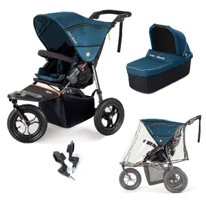 Out n About Nipper Single Starter Bundle in Highland Blue