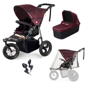 Out n About Nipper Single Starter Kit in Brambleberry Red