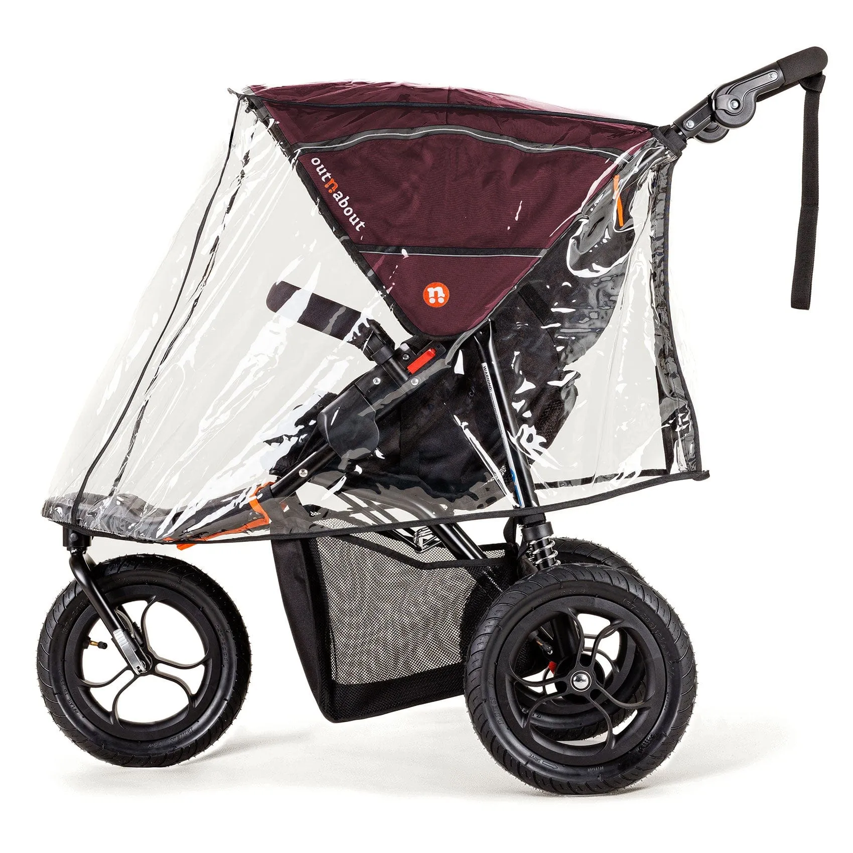 Out n About Nipper V5 Pushchair Brambleberry Red