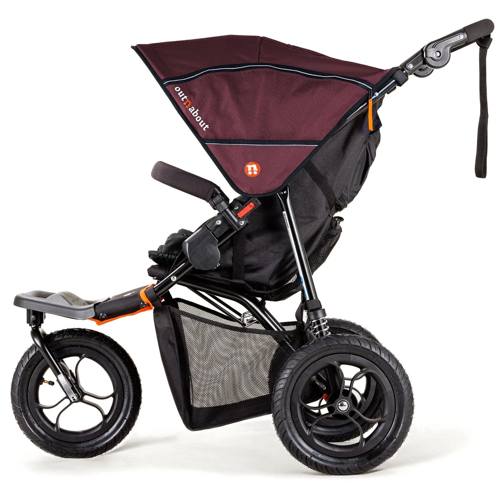 Out n About Nipper V5 Pushchair Brambleberry Red
