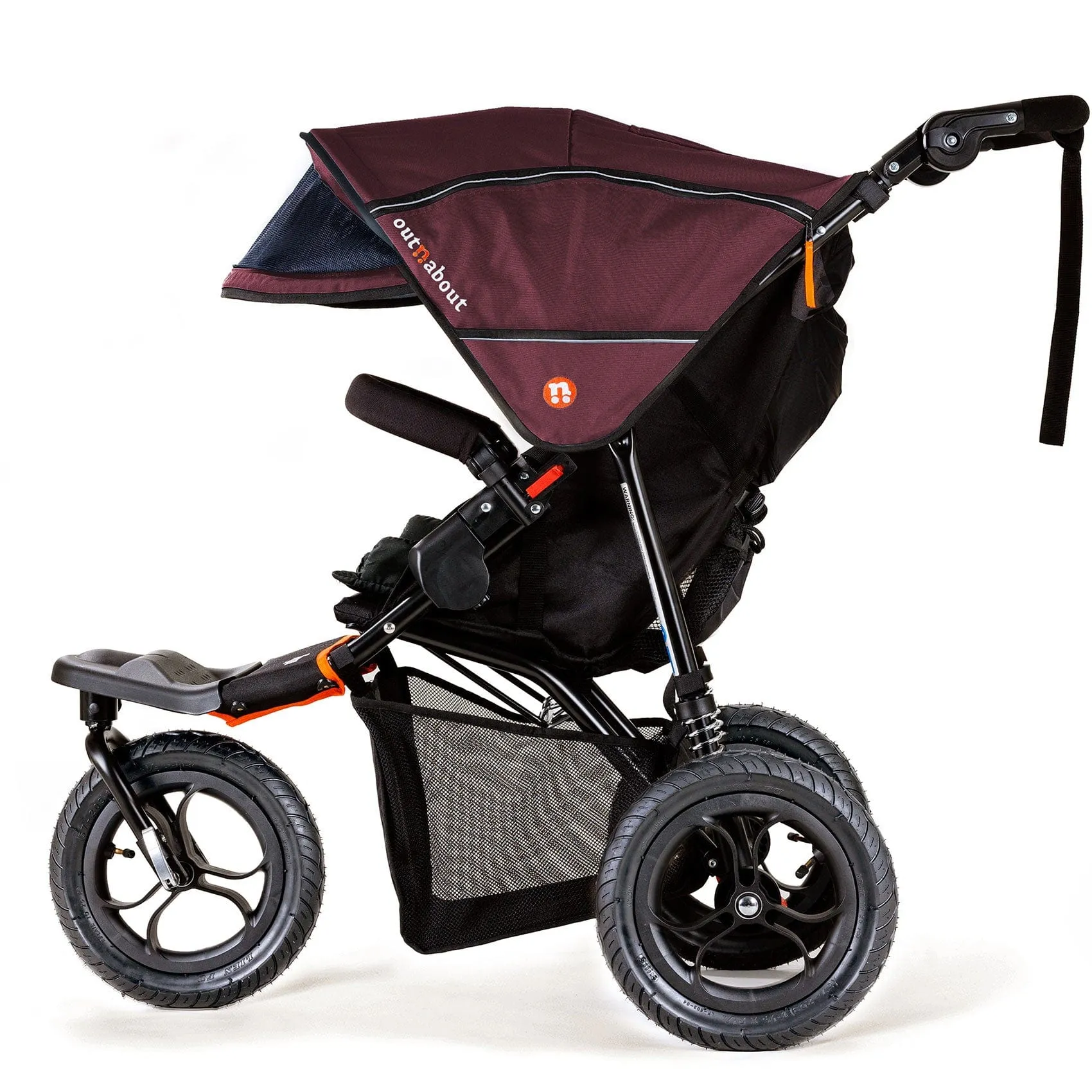 Out n About Nipper V5 Pushchair Brambleberry Red