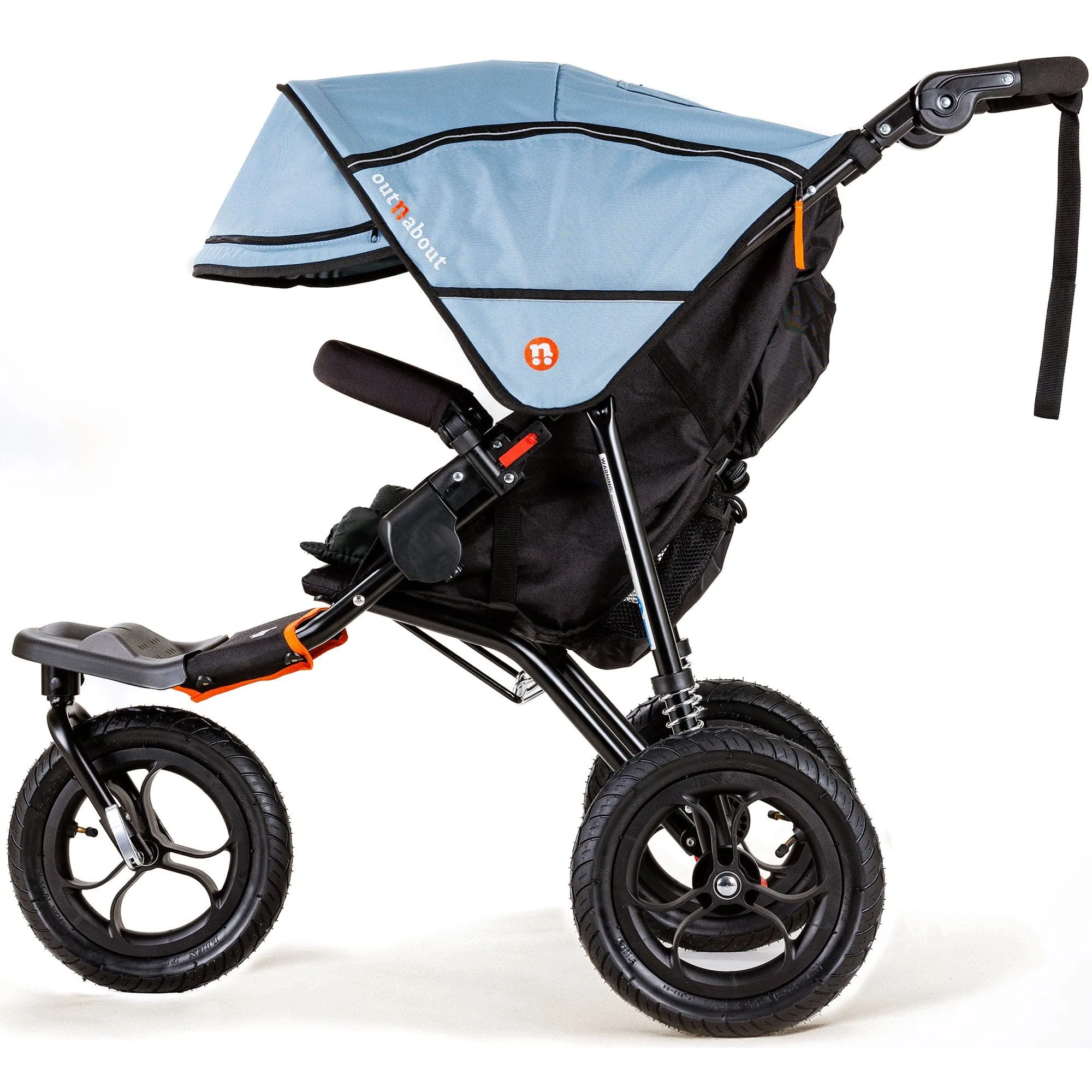 Out n About Nipper V5 Pushchair Rock Salt Grey