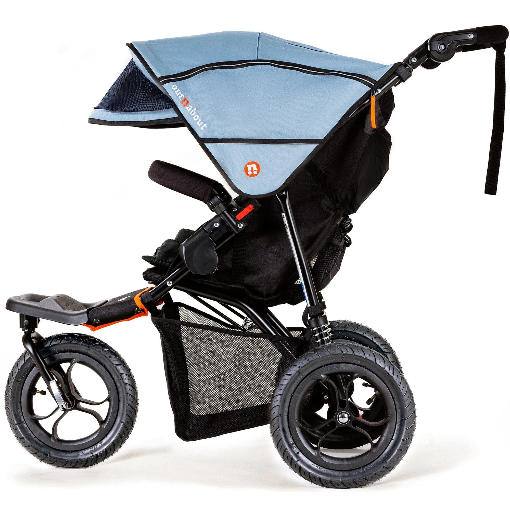 Out n About Nipper V5 Pushchair Rock Salt Grey