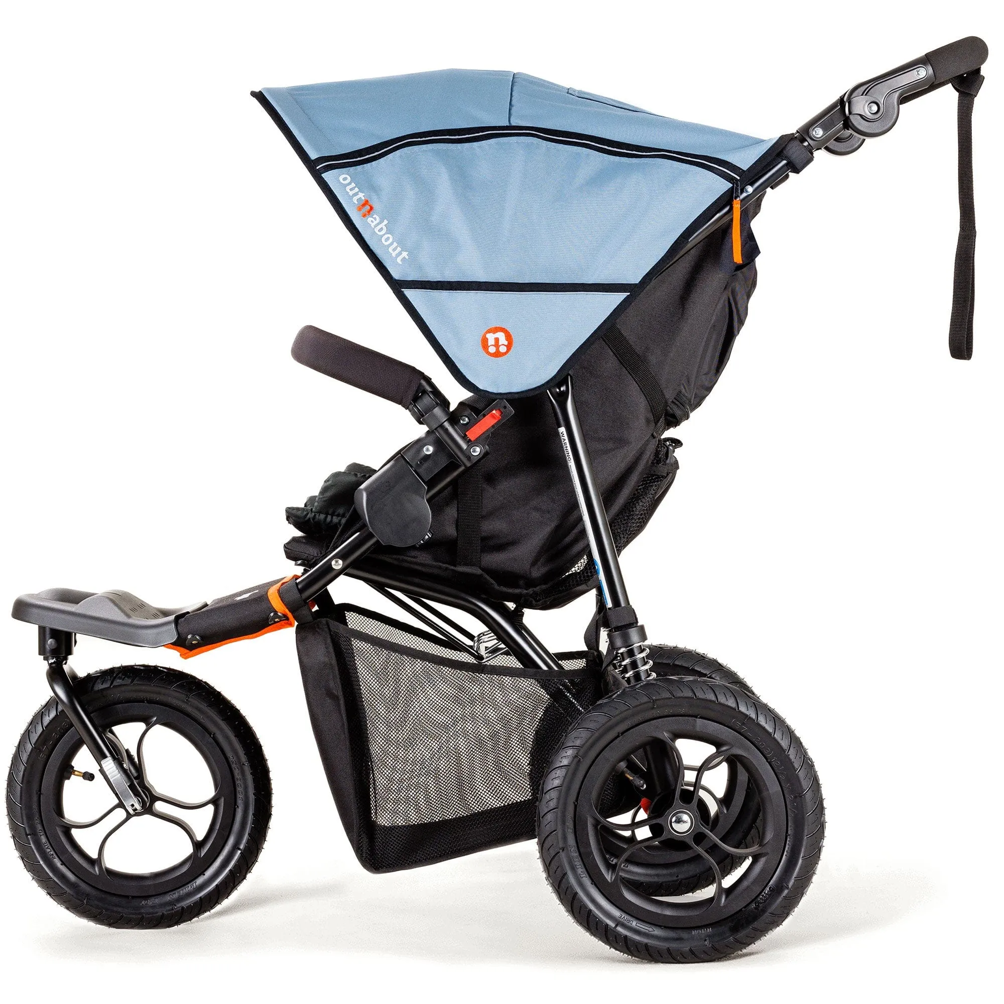 Out n About Nipper V5 Pushchair Rock Salt Grey