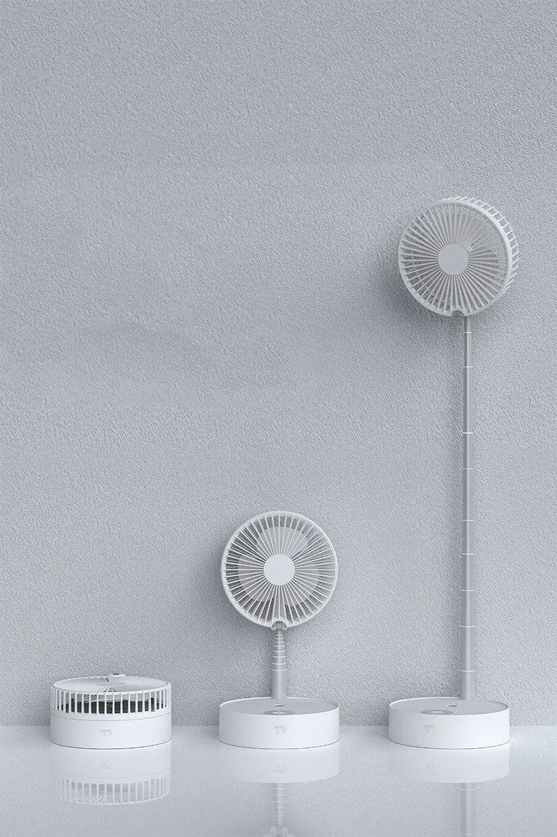 Outdoor folding fan
