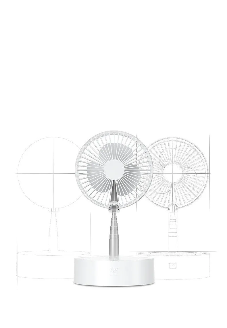 Outdoor folding fan